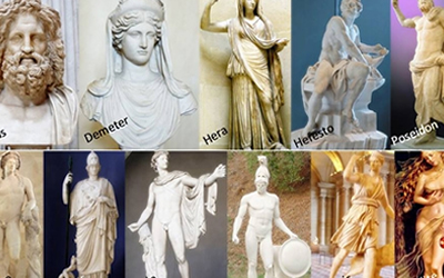 Os Deuses Gregos e o comportamento Humano